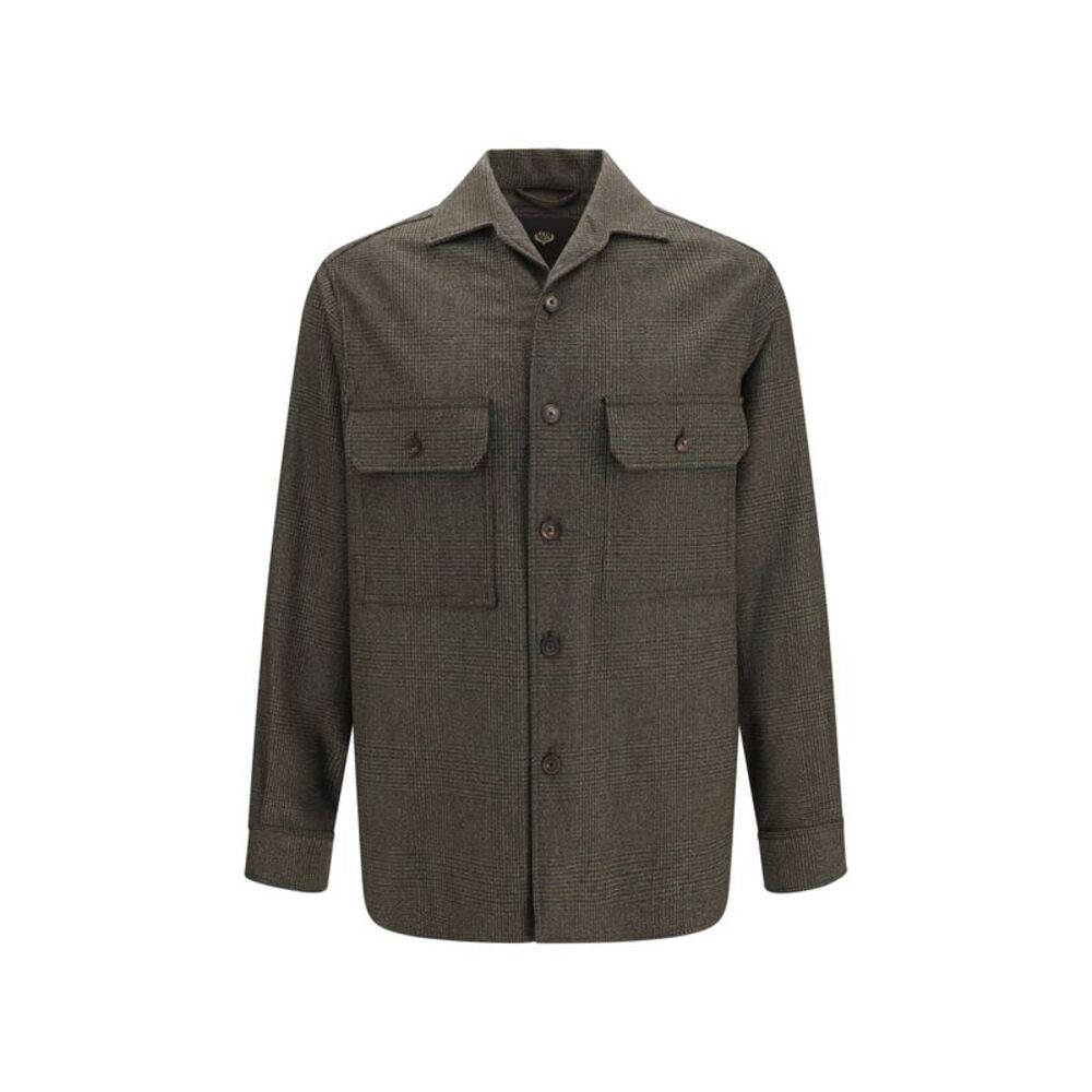 Loro Piana Men Wool Shirt